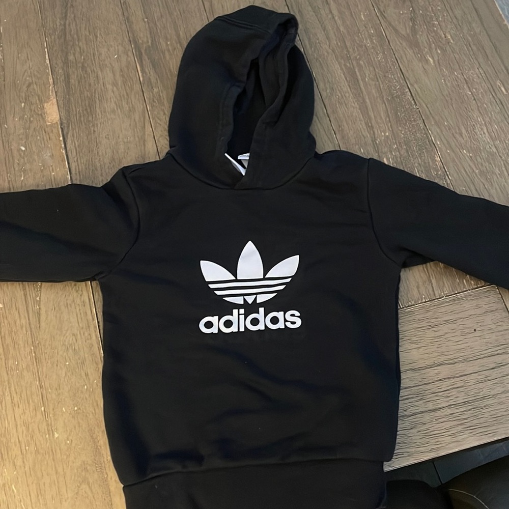 Adidas 3T hoodie.
